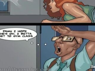 Detention season &num;3 ep&period; &num;2 - She made a Dirty Deal with the Janitor BBC College sex&period;