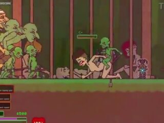 Captivity &vert; etapp 3 &vert; alasti naissoost survivor fights tema viis kaudu kuum kuni trot goblins kuid fails ja saab perses raske neelamine liters kohta sperma &vert; hentai mäng gameplay p3