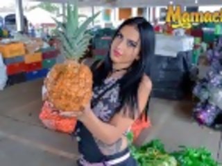 MamacitaZ - marvelous fantastic Tattooed Latina Fucked Hard For The First Time On CAM