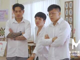 Trailer-the 失败者 的 x 额定 电影 battle 将 是 奴隶 forever-yue ke lan-mdhs-0004-high 质量 中国的 mov