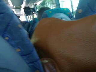 Risky δημόσιο νέος μαθητής/ρια χάλια μου ψωλή επί ο λεωφορείο. | xhamster
