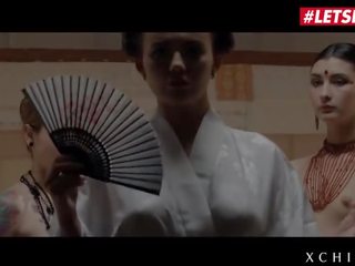 Letsdoeit - liels geisha fantāzija fucked līdz a bagātie stud ar liels johnson