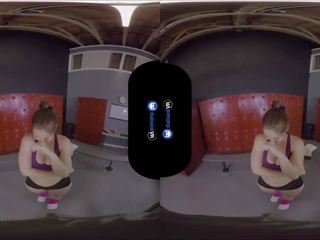 VR x rated film Sneaking Into Girls Locker Room On BaDoinkVR