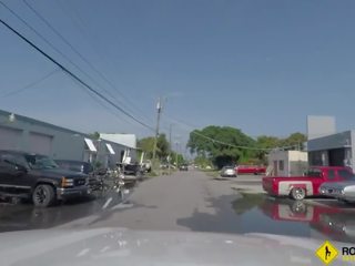 Roadside - Alexa Trades a Blowjob & adult clip for a Ride Home