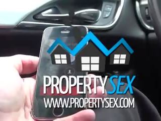 Propertysex - ละติน จริง estate ตัวแทน ด้วย ใหญ่ ตูด ร่วมเพศ
