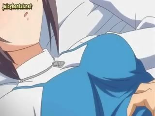 Hentai Teenie In Skirt Sucking