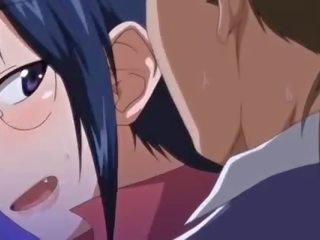 Shy anime chick getting licked and laid