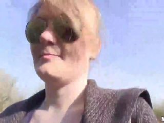 Busty amateur Meggie Vera outdoor xxx film clip