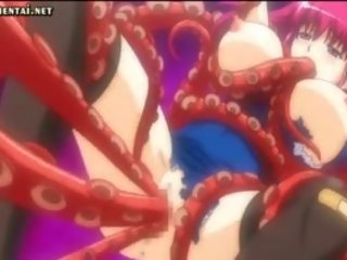 Anime vöröshajú jelentkeznek anális műfasz