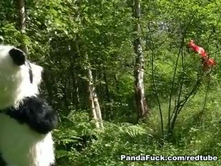 Red riding hood fucked by panda