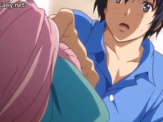 Anime kätib sucks under stol