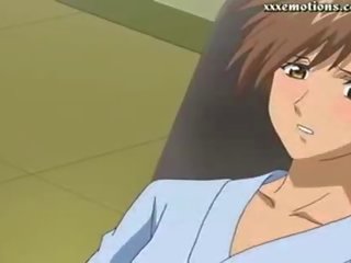 Model manga asistenta obtinerea o erecție