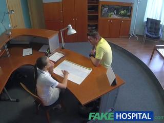 Fakehospital sedusive meditsiiniõde heals patsient koos raske kontoris x kõlblik film