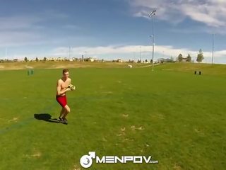 HD MenPOV - Sporty hunk get fucked by adolescent