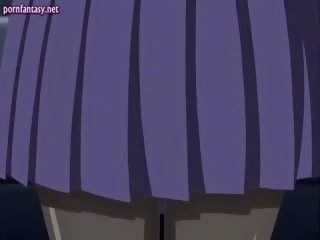 Anime teenie skrudd av henne lærer