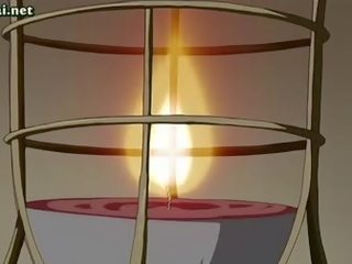 Mosaic: dy i shquar anime babes ndarjen një penis