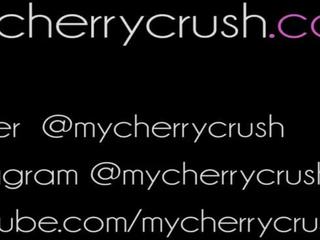Cherrycrush ขนม compilation- ลึก ลำคอ & ทวาร plugs, ก้น bj & หน้า