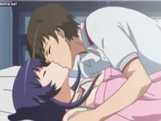 Suur boobed anime tšikk võttes seks film